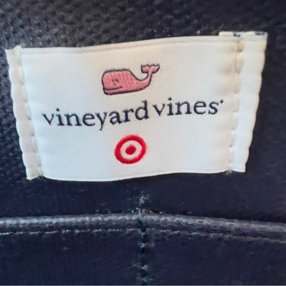 Vineyard Vines Navy and Pink Tote Bag - Picture 12 of 12